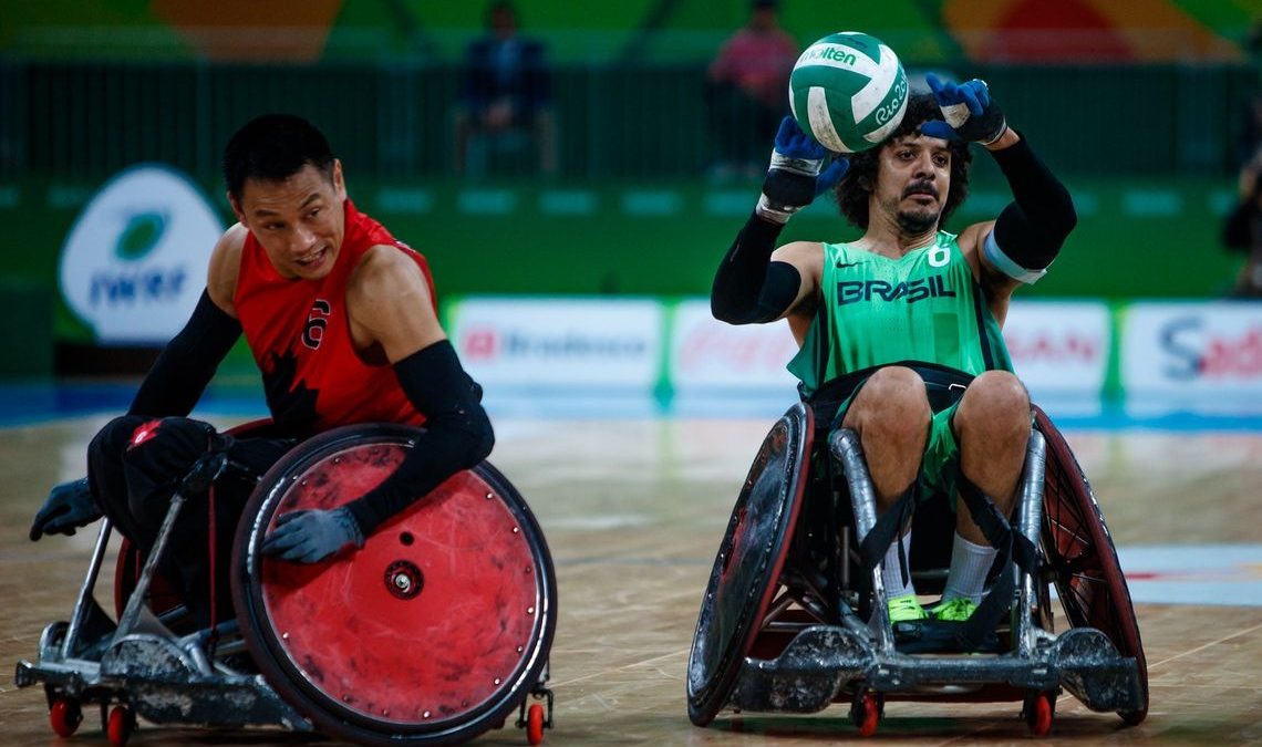 Seleção de rugby em cadeira de rodas busca medalha inédita no Parapan