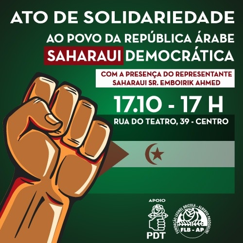 Solidariedade ao Povo Saharaui