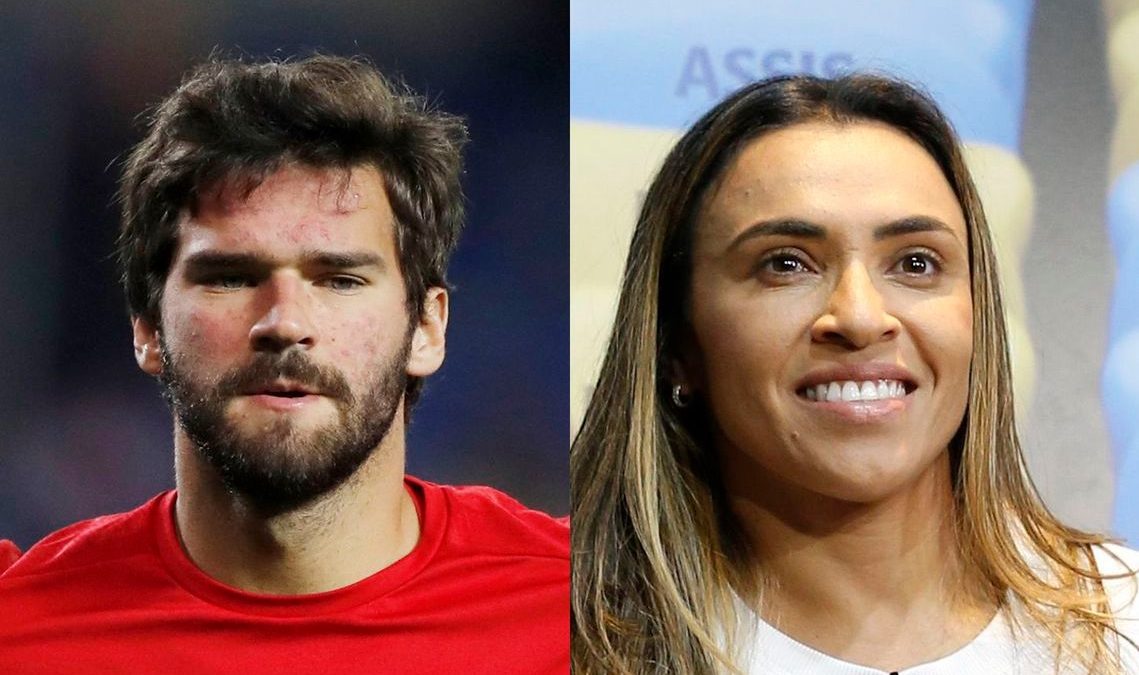 Marta e Alisson concorrem a melhores do mundo de 2019