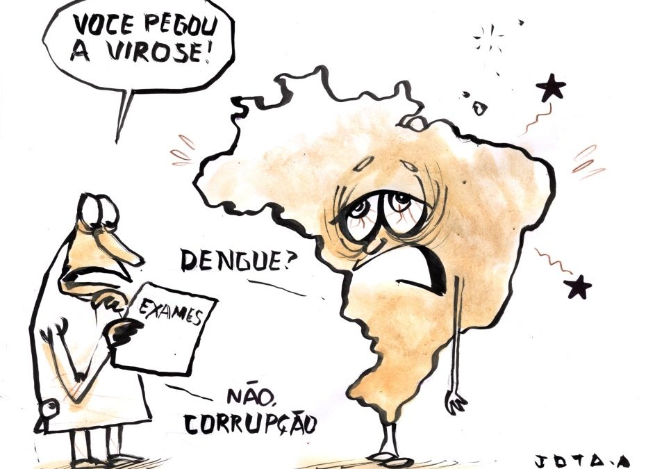 Brasil alcança a sua pior colocação e a mais baixa pontuação em “ranking de corrupção”