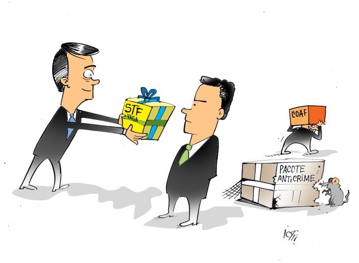 Após crise, Bolsonaro volta a sinalizar que pode indicar Moro para vaga no Supremo