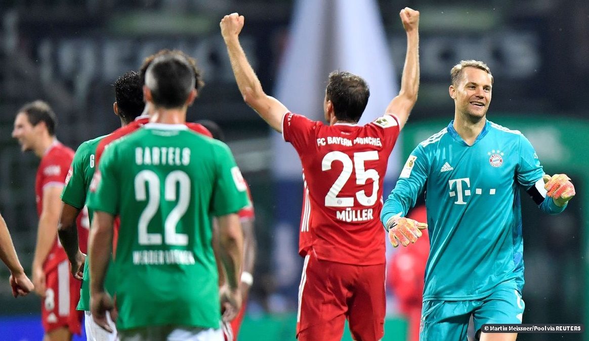 Bayern de Munique vence Werder Bremen e conquista o octacampeonato