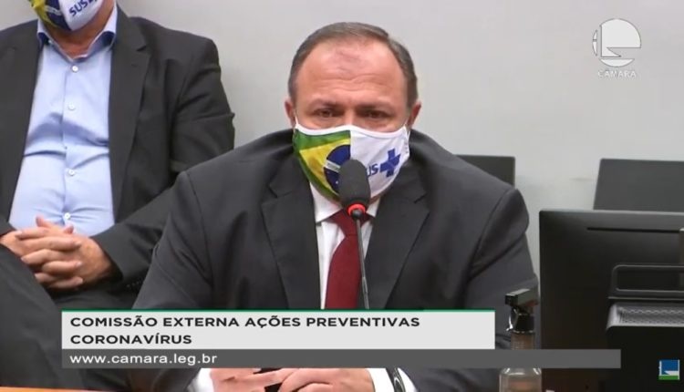 Pazuello fala à comissão da Câmara sobre combate ao coronavírus [VÍDEO]