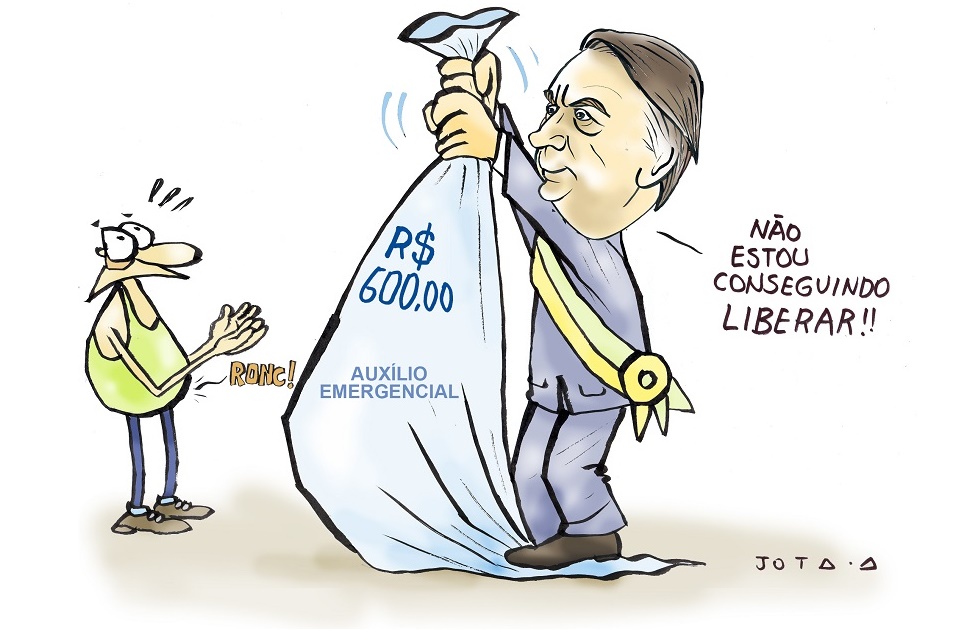 Bolsonaro fala em “meio-termo” para estender auxílio emergencial até fim do ano: “Os R$ 600 pesam muito”