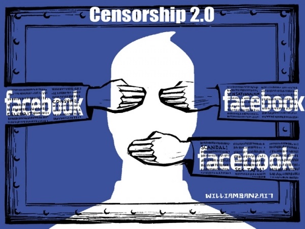Facebook assume censura aos conteúdos políticos