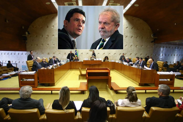Plenário do STF forma maioria para manter suspeição de Moro para julgar Lula