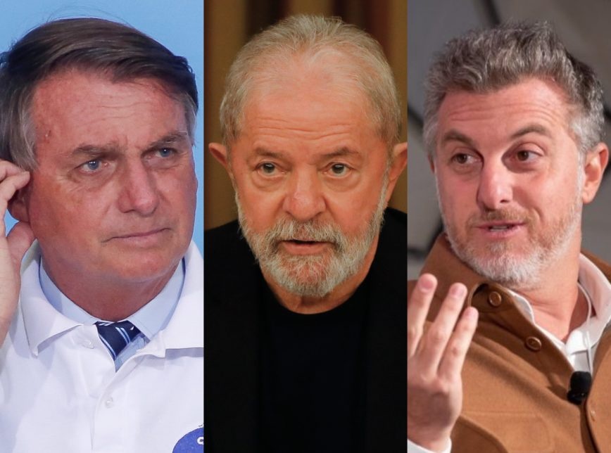 Lula e Huck venceriam Bolsonaro no 2º turno