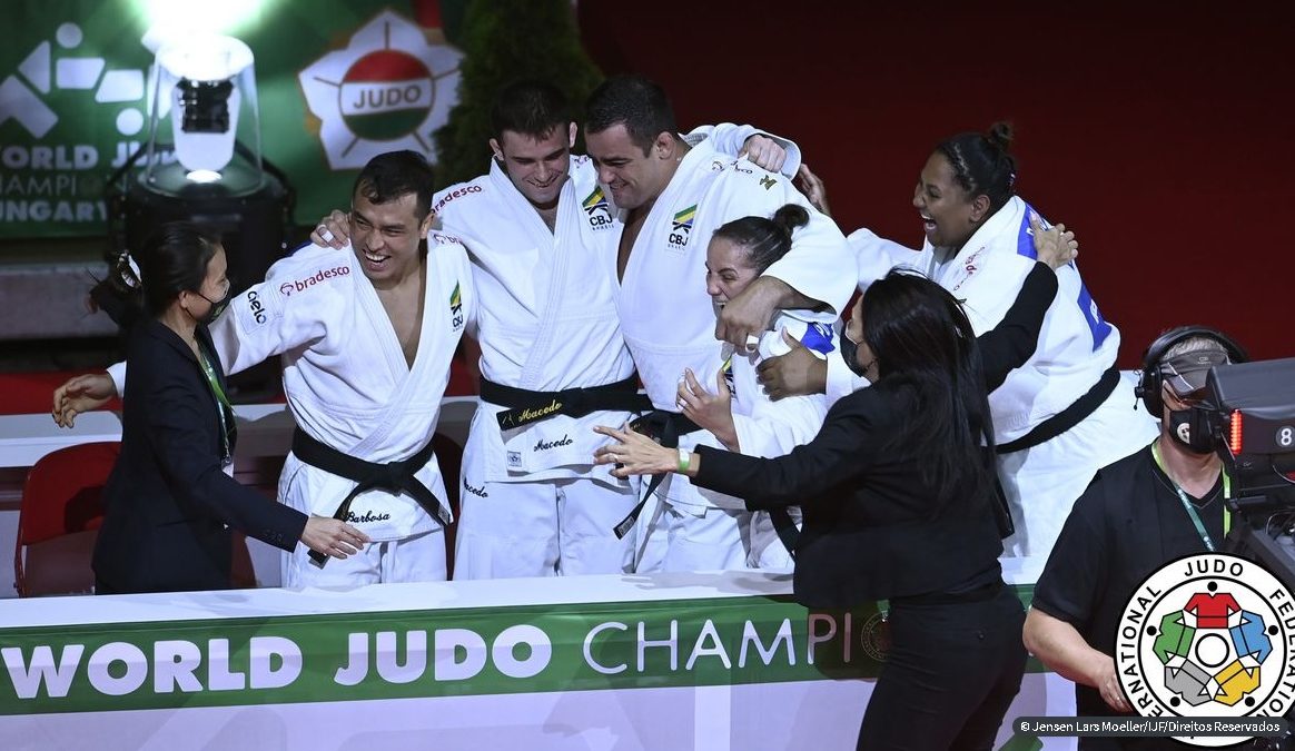 Judô: Brasil bate Rússia e fatura o bronze por equipes no Mundial