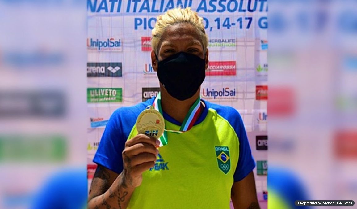 Ana Marcela é ouro no Campeonato Italiano Absoluto de Águas Abertas