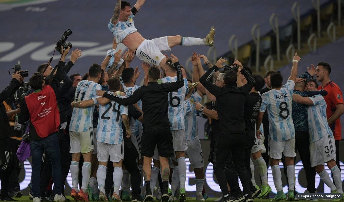Copa América: Argentina vence Brasil e quebra jejum de títulos