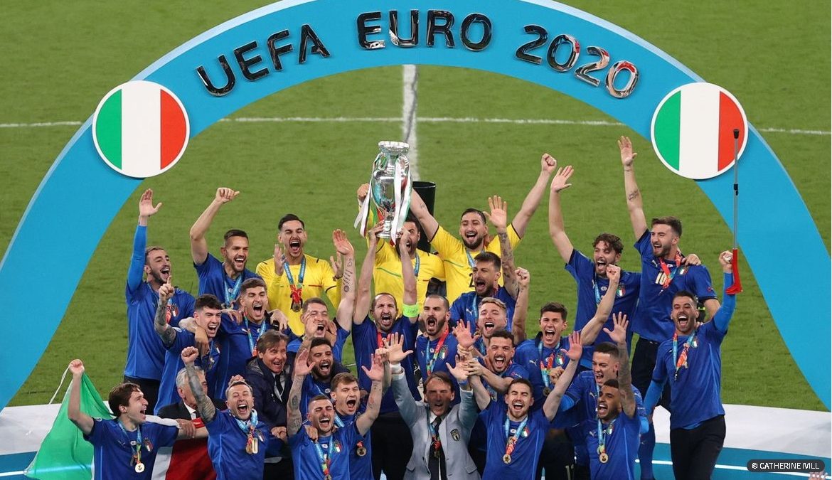 Itália derruba Inglaterra em casa e conquista a Eurocopa