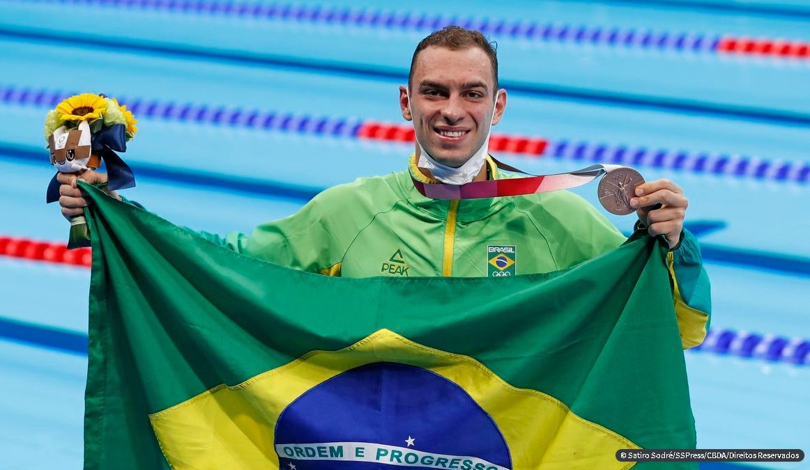 Olimpíada: Fernando Scheffer fatura bronze na natação