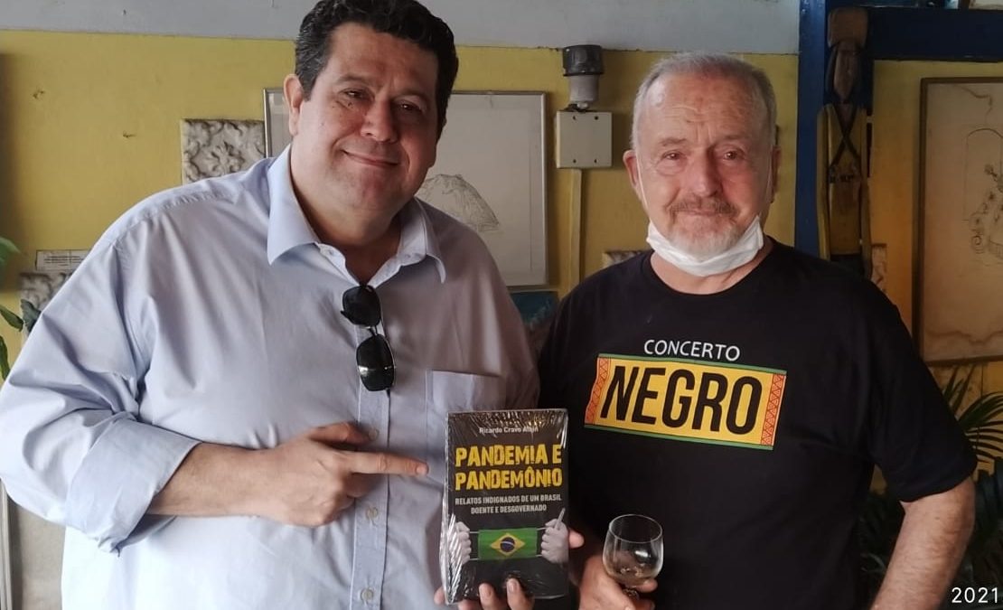 Ricardo Cravo Albin lança ‘Pandemia e Pandemônio’ hoje (22) às 19h na Ipanema Wine Bar