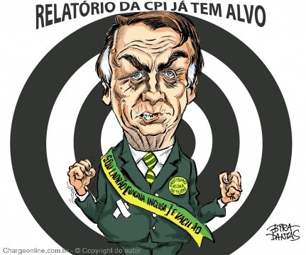CPI pede que Bolsonaro seja indiciado por nove crimes