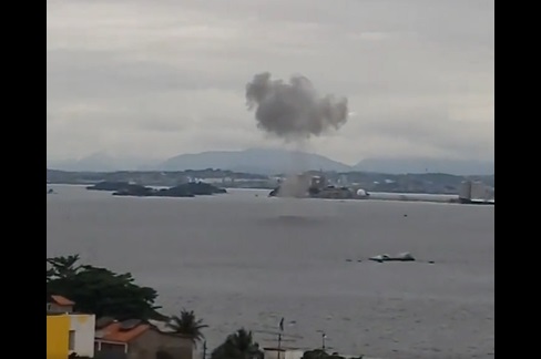 Novas explosões assustam moradores da Ilha do Governador