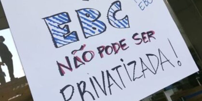 BNDES lança chamado para estudos de desestatização da EBC. Empresa não pode ser privatizada!
