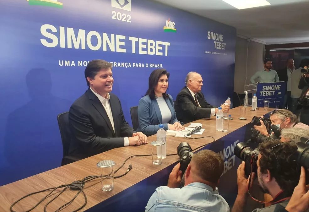 Simone Tebet não tem dúvidas de que contará com apoio do PSDB na eleição