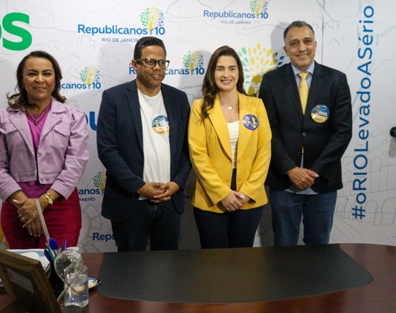 Republicanos oficializa apoio à candidata ao Senado Clarissa Garotinho – por Gabriel Fróes