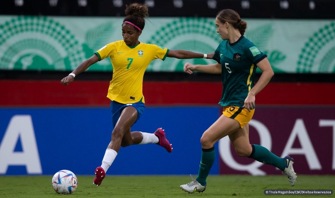 Brasil vence a primeira na Copa do Mundo Sub-20 de futebol feminino