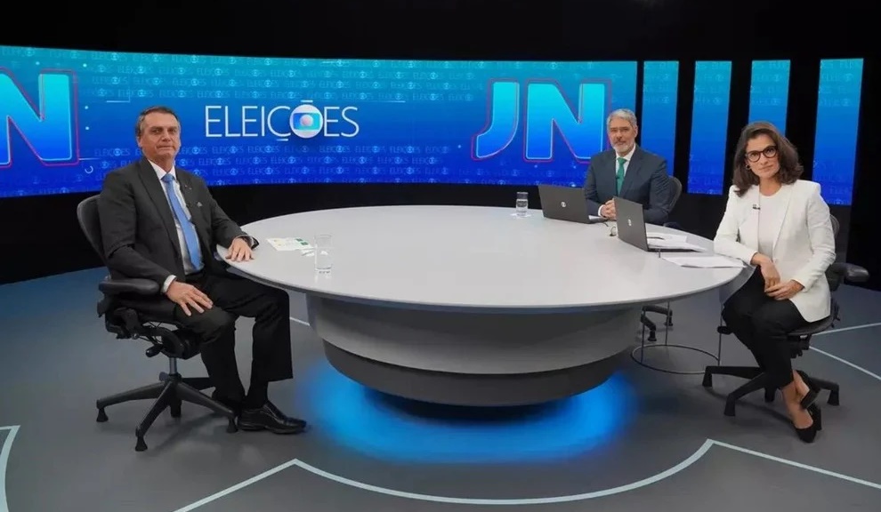 Na Globo, Bolsonaro mente sobre escândalos no MEC e crise ambiental