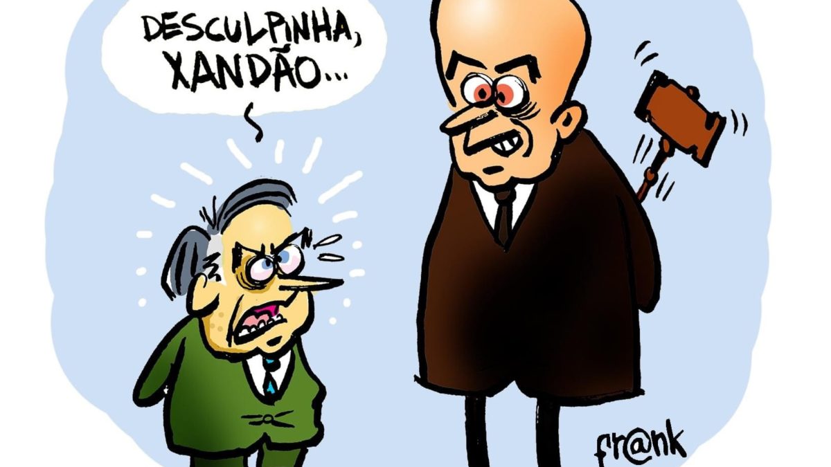 Como disse Barroso: “Perdeu, mané, não amola”. Se cuida Bolsonaro, Xandão vai te pegar! – por Emanuel Cancella