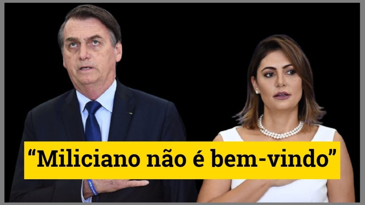Futuros vizinhos de Bolsonaro planejam outdoor: “Miliciano não é bem-vindo” – por Emanuel Cancella