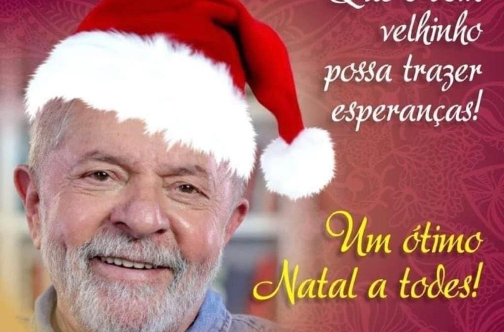 Lula divulga mensagem de Natal com desejo de “reconciliação de famílias”