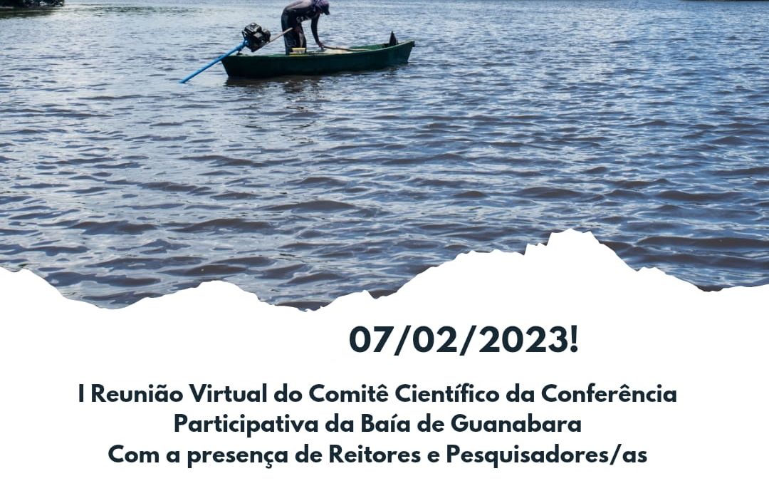 Já se inscreveu na Conferência Participativa da Baía de Guanabara!?