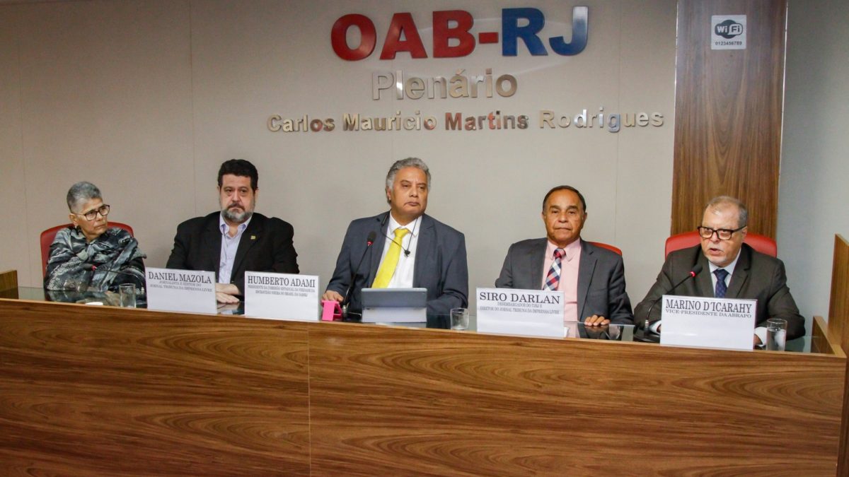 OABRJ discute situação de juízes perseguidos no Estado de Direito