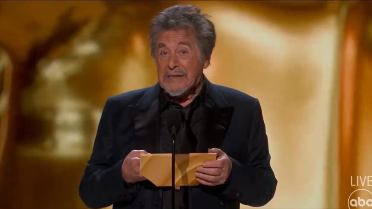 Al Pacino tem razão em entregar o Oscar sem clímax! – por Emanuel Cancella